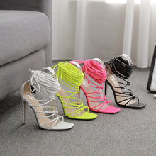 Lace-up Stiletto Roman Women's Sandals