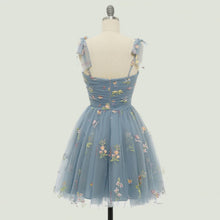 Short Cut Celebrity Floral Pendant Elf Dress