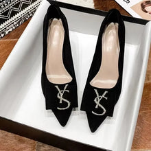 black luxury sexy party wedding women's high heels