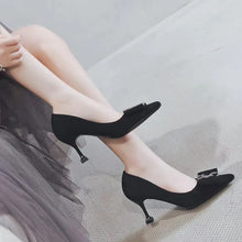 black luxury sexy party wedding women's high heels