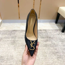 New Fashion Metal Buckle Pointy High Heels Women's